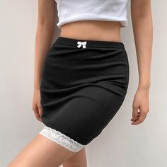 Material: Cotton Material: Spandex Silhouette: Straight Decoration: Lace Gender: Women Waistline: Empire Pattern Type: Patchwork Style: Streetwear Dresses Length: Above Knee, Mini Size (cm) Waist Hip Length S 68 88 41 M 72 92 42 L 76 96 43 Size (inch) Waist Hip Length S 26.77 34.65 16.14 M 28.35 36.22 16.54 L 29.92 37.80 16.93 High Waist Fitted Mini Skirt Y2k Style, Y2k High Waist Stretch Skirt, Fitted Black Mini Tennis Skirt, Black Fitted Y2k Skirt, Black Fitted Mini Tennis Skirt, Y2k Fitted Black Skirt, Black Elastane Mini Skirt, Y2k Style Stretch Mini Skirt, Fitted Black Mini Skort