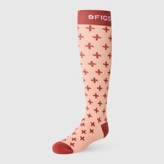 Official FIGS® Compression Socks. Ridiculously Soft, Breathable And Functional. Figs Compression Socks, Medical Outfit, Figs Scrubs, Hipster Style, Pink Sand, Striped Socks, Hipster Fashion, Compression Socks, Fig