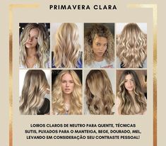 Warm Spring, Light Spring, Hair Inspiration, Blonde Hair, Color Palette, Blonde, Long Hair Styles, My Style