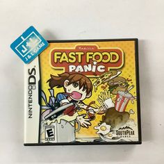 Fast Food Panic - (NDS) Nintendo DS [Pre-Owned] Video Games SouthPeak Games Yummy Dishes, Kawaii Games, Game Cover, Nintendo Ds Games, Game Websites, Ds Games, 3ds Xl, Playstation Games, Cute Games