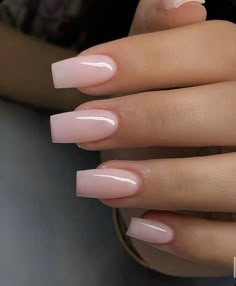 Pink nails pink nail design acrylic nails nail art holiday nails bubble bath nails funny bunny nails opi Acrylic Nails Nude, Natural Acrylic Nails, Kutek Disney, Milky Nails, Beige Nails, Simple Acrylic Nails, Classy Acrylic Nails, Short Square Acrylic Nails, Acrylic Nails Coffin Short