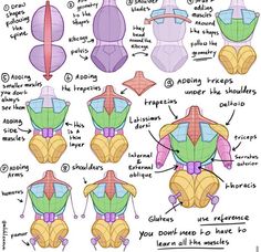 an image of how to make origami paper dolls with instructions for making them