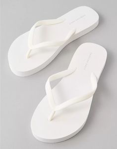 AE EVA Flip-Flop Aesthetic Flip Flops, White Flip Flops, Dr Shoes, Etsy Promotion, Beach Flip Flops, Clothes Shopping, White Shoes, Flip Flop, Women's Jeans