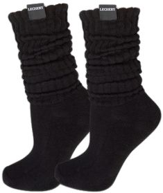 Scrunch Socks, Gender Inclusive, Crew Socks, Cotton Blend, Nordstrom, Socks, Black