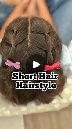 Haïr Style For Very Short Hair, Hairstyle For Kids Girl Short Hair, Hair Ideas For Short Hair Kids, Hair Styles For Short Hair Girl, Easy Hair Styles For Short Hair For Kids, Cute Hair Styles For Kids Easy, Hairstyles For Girls Kids Short Hair, Easy Haïr Style For Short Hair, Short Hairstyles For Kids Girl