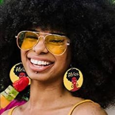 Ladies Super Cute Wooden Afrocentric Earrings. New With Tags. Approximately 1.5" Long. Lightweight. Made From Hypoallergenic Nickel Free Metal. Afrocentric Earrings, Abalone Earrings, Pineapple Earrings, Teal Earrings, Cameo Earrings, Floral Studs, Big Hoop Earrings, Solid Gold Earrings, Onyx Earrings