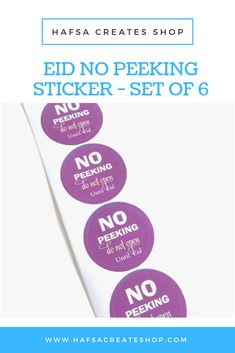 stickers that say no peddling, no pecking and no feeling on them