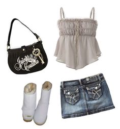 Y2k Polyvore, Early 2000s Outfits, Be The Cowboy, Y2k Mermaid, Outfit Ideas For High School, Preppy 2000s, Y2k Trashy, Roblox Group