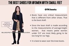 Got Small Feet? Here is the 12 Best and Worst Shoes for You Short Legs, Petite Women, Petite Fashion, Short Girls, Thing 1 Thing 2, Over The Knee Boots, Over The Knee, Nice Shoes