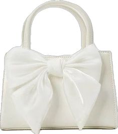 White Double Handle Satchel As Gift, Cute White Double Handle Satchel, Cute White Satchel With Double Handle, White Shoulder Bag With Top Handle As Gift, White Top Handle Satchel For Gift, White Top Handle Satchel As Gift, Trendy White Satchel, White Handheld Satchel As Gift, White Handheld Satchel For Gift