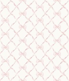 a white and pink wallpaper with an abstract design