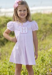 Pink Tab Dress Smocking Dress, Emma Kate, Girls Closet, Easter Birthday, Hand Smock