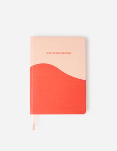 an orange and pink notebook with the words, family on board members written in red