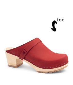 "PLEASE READ PRODUCT INFORMATION AND CAREFULLY THERE WILL BE VARIATIONS IN COLOR AND ATTRIBUTES These clogs will be shipped from our US processing facility and maybe subject to additional duty upon delivery as well as extended delivery times Loving our Dublin style? We have more options for you to choose from here: https://www.etsy.com/se-en/listing/695576625/clogsswedish-clogsleather-clogs-mid-heel?ref=shop_home_active_7&frs=1 https://www.etsy.com/se-en/listing/471438176/swedish-clogs-classic-c Dublin Style, Sandgrens Clogs, Red Clogs, Heeled Clogs, Family Clothes, Mules Women, Clogs For Women, High Heel Clogs, Swedish Clogs