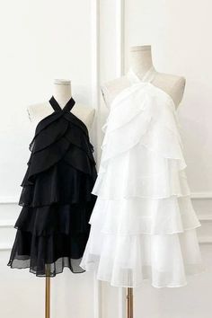 White Dresses For Summer Banquets, White Chiffon Dress For Spring Banquet, White Summer Dresses For Banquets, Chic White Fitted Chiffon Dress, White Chiffon Dress With Ruffles, White Sleeveless Chiffon Party Dress, Chic White Chiffon Party Dress, White Fitted Chiffon Dress, White Sleeveless Chiffon Dress For Party