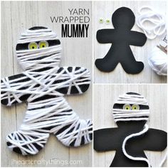 Diy Halloween Activities, Yarn Fine, Halloween Fest, October Crafts