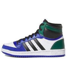 adidas originals Top ten RB IG4796 (SNKR/Skate/Casual/Big Kid/Non-Slip/High Top/Wear-resistant) Green Adidas High-top Lace-up Sneakers, Adidas Sporty High-top Sneakers With Rubber Sole, Green High-top Sporty Sneakers For Skateboarding, Green High-top Sneakers For Skateboarding, Green Sporty High-top Sneakers For Skateboarding, Green Lace-up High-top Sneakers With Adidas Logo, Adidas Green High-top Sneakers With Logo, Green Adidas High-top Sneakers, Green High-top Adidas Sneakers With Round Toe