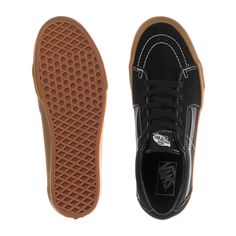 The Vans Sk8-Low, a low-top version of the legendary Vans high-top shoe, is built with an array of materials to provide a familiar Sk8-Hi aesthetic in a low-profile shoe. Featuring sturdy suede and canvas uppers, this lace-up style also includes reinforced toecaps, supportive padded collars, signature rubber waffle outsoles, and a canvas upper. Lace-up low-top. Sturdy canvas and suede upper. Re-enforced toecaps for wear and tear. Padded collars for support. Vulcanized sole for increased flexibil Vans Urban Sneakers With Contrast Sole, Vans Mid-top Sneakers With Contrast Sole, Vans Urban High-top Sneakers With Contrast Sole, Urban Vans High-top Sneakers With Contrast Sole, Vans High-top Sneakers For Skateboarding With Contrast Sole, Vans High-top Sneakers With Contrast Sole For Skateboarding, Vans Low-top Sneakers With Gum Sole, Urban Vans Skate Shoes With Rubber Sole, Vans Urban Skate Shoes With Rubber Sole