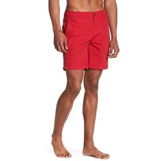 ONIA men's Calder 40 board shorts swim trunks swimsuit true red $130-Clothing, Shoes & Accessories:Men's Clothing:Swimwear-Onia-40-Red-Jenifers Designer Closet Red Nylon Beachwear Bottoms, Red Nylon Bottoms For Beach Season, Fitted Red Casual Swim Trunks, Red Fitted Casual Swim Trunks, Casual Fitted Red Swim Trunks, Red Bottoms With Built-in Shorts For Poolside, Red Nylon Shorts, Red Nylon Swim Trunks For Beach, Red Nylon Bottoms Of Short Length