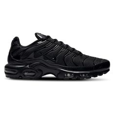 The Air Max Plus from Nike is bold, iconic style and all-day comfort in less than 100 words. Injected TPU 'stripes' and graphically eye-catching uppers with multiple Air units in the heel and forefoot provide lightweight cushioning and support for all-day wear. First released in 1998, the Air Max Plus helped introduce Nike's Tuned Air technology and its daring gradient colors have become the choice of sneaker connoisseurs worldwide ever since. Perfect for casual wear or your everyday lifestyle, Sport Shoes Men, Air Max Plus, Nike Air Max Plus, Outdoor Men, Mens Sportswear, Man Running, Bold Fashion, Personal Shopping, Air Max