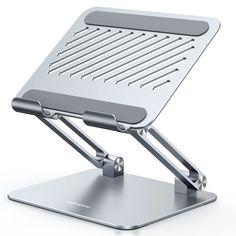 an image of a laptop stand on a white background