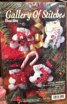 the front cover of a magazine with christmas decorations on it