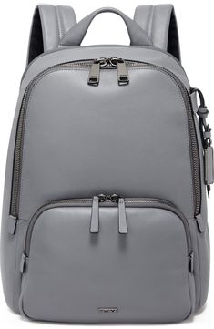 Tumi Voyageur Hannah Backpack | Nordstromrack Functional Leather Backpack With Zipper For Travel, Functional Leather Backpack With Adjustable Strap For Trips, Modern Commuting Backpack With Zipper, Classic Backpack With Zipper Closure, Modern Backpack With Zipper Closure For Commuting, Modern Travel Bag With Ykk Zipper, Classic Backpack With Adjustable Strap For Trips, Business Backpack With Ykk Zipper, Functional Leather School Backpack With Zipper