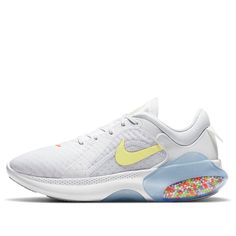 (WMNS) Nike Joyride Dual Run 2 'White Light Zitron' CT0311-102 (SNKR/Low Top/Women's/Cushioning) White Running Shoes With Air Max Cushioning For Marathon, White Running Shoes For Spring Training, White Air Max Running Shoes For Casual Wear, Nike White Sneakers For Running Errands, White Running Shoes With Air Cushioning For Light Sports, White Sneakers With Air Cushioning For Spring, White Nike Sneakers For Running Errands, White Low-top Running Shoes For Marathon, White Athleisure Running Shoes With Air Cushioning