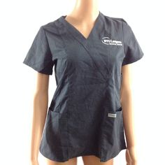 F32 New Grey's Anatomy By Barco Women's Career Uniform Blouse Top Size Xs Length 25" Armpit To Armpit 19" Fitted Short Sleeve Nursing Tops, Fitted Nursing Top With Short Sleeves, Career Woman, Grey's Anatomy, Greys Anatomy, Blouse Top, Anatomy, Career, Top Blouse