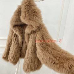 Brown Long Sleeve Hooded Winter Jacket, Thick Hooded Outerwear For Fall, Thick Outerwear For Fall, Thick Solid Outerwear For Fall, Thick Long Sleeve Winter Outerwear, Girls Fur Coat, Fabulous Furs, Bat Sleeve, Knitted Coat