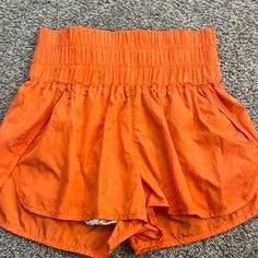 Size Small! Never Worn The Way Home Shorts, Way Home Shorts, Free People Shorts, The Way Home, Shorts Athletic, Athletic Shorts, No Way, Color Orange, The Way