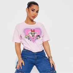 Size Medium T-Shirt Short Sleeve Stretch Never Worn 100% Cotton Girls Shirt, Design Clothes, Fashion Nova Tops, Fashion Design Clothes, Shirt Color, Shirts For Girls, Fashion Nova, Colorful Shirts, Women's Fashion