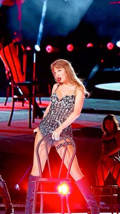 taylor swift performs on stage at the victoria's secret ball