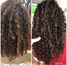 Curly Hair With Highlights, Curly Hair Techniques, Embrace Natural Hair