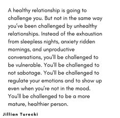 a quote from julia tuckett about the challenge to be healthy and well - balanced