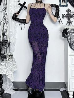 Purple tulip elegant goth dress – Cutiekill Gothic Stretch Corset Dress For Party, Fitted Dress For Halloween Night Out, Gothic Fitted Dress For Costume Party, Gothic Halloween Costume Party Maxi Dress, Gothic Stretch Corset Dress For Night Out, Fitted Gothic Corset Dress For Night Out, Fitted Sleeveless Corset Dress For Halloween, Gothic Stretch Dresses For Party, Elegant Fitted Halloween Corset Dress