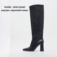 Shipping: Worldwide Express Shipping AvailableDelivery time: 7-15Days Fast ShippingReturns: Fast refund, 100% Money Back Guarantee.Brand Name: MeotinaBoot Type: Modern BootsShaft Material: Genuine LeatherShaft-Genuine Leather Type: Cow LeatherOutsole Material: RubberUpper Material: Genuine LeatherUpper-Genuine Leather Type: Cow LeatherOrigin: Mainland ChinaCN: SichuanSeason: WinterInsole Material: Short PlushHeel Type: Square heelLining Material: Short PlushBoot Height: Knee-HighItem Type: Boots Black Faux Leather Knee-high Boots With Square Toe, Black Knee-high Boots With Square Toe And Reinforced Heel, Genuine Leather Knee High Boots, Elegant Black Knee-high Boots Medium Width, Desert Shoes, Black Leather Boots Knee High Under $150, Ladies Long Boots, Fishing Shoes, Formal Black Knee-high Boots With Zipper Closure