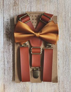 Rust Bridesmaids And Groomsmen, Rust Themed Wedding Groomsmen, Brown Suspenders Groomsmen, Groomsmen Beach Wedding, Boho Ring Bearer, Rust Bow Tie, Groomsmen Ring, Brown Groomsmen, 2026 Wedding