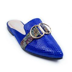 Ultra Seller | Blue Women Mules Heels Slipper, Women Luxury Flats – Ultra Seller Shoes Womens Clogs And Mules, Flats Online, Lace Up Flats, Women's Mules, Womens Mules, Leather Slippers, Womens Slides, Pointed Toe Flats, Slides Shoes