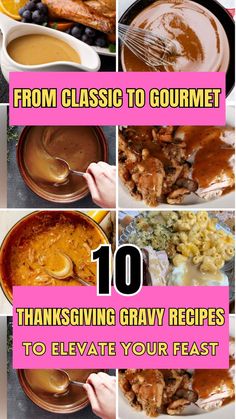 No Thanksgiving feast is complete without the rich, savory goodness of a perfectly crafted gravy. Whether drizzled over turkey, mashed potatoes, or stuffing, the right gravy adds a luxurious touch to every dish on the table. In this guide, we’ll unlock the secrets to making a smooth, flavorful, and crowd-pleasing Thanksgiving gravy that will elevate your holiday meal. Thanksgiving Gravy Recipes, Thanksgiving In Canada, Thanksgiving Canada, Sauce Ideas, Thanksgiving Gravy, Canadian Thanksgiving, Festive Table Setting, Perfect Thanksgiving, Healthy Food Dishes