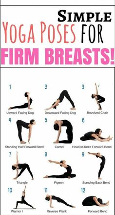 Yoga Workout Routine, Latihan Dada, Poses For Beginners, Breast Workout, Easy Yoga Poses, Yoga Posen, Easy Yoga Workouts, Pose Yoga, Easy Yoga