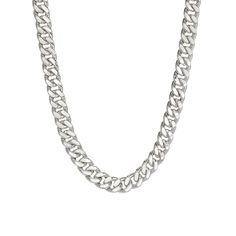 "This finely handcrafted Cuban link chain necklace is which is entirely composed of 14K solid gold finished with a lobster claw clasp. The links to this particular chain are semi-hollow which will not dent. NOTE: This item is available in longer or shorter length options and can be customized to fit your own personal diamond. Kindly email us for pricing and details. ♦ Total Length: available in your choice of 16, 18, 20, 22, 24, 26 or 30 inches ♦ Link Dimensions: approximately 6mm (W) x 7mm (L) Gold Link Necklace, Cuban Link Chain Necklaces, Solid Gold Chains, Gold Flats, Link Chain Necklace, Cuban Link Chain, Cuban Link, Gold Chain Necklace, Chain Link Necklace