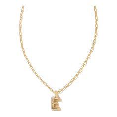 Personalize your everyday look with the Crystal Letter T Gold Short Pendant Necklace in White Crystal. Whether you’re rocking your initial or a loved one’s, this sentimental layer is one you’ll keep coming back to again and again. Metal 14k Gold Over Brass Material White CZ Closure Lobster clasp Size 16" chain w/ 3" extender, 0.62"L X 0.35"W pendant Due to the one-of-a-kind nature of the medium, exact colors and patterns may vary slightly from the image shown. Short Pendant Necklace, Gold Shorts, Gold N, Letter T, White Crystal, Brass Material, Kendra Scott, Gold Pendant, Everyday Look