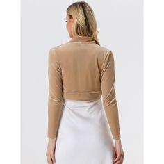 Whether you plan your whole outfit around it or simply slip it on for extra warmth, this jacket is sure to make you look chic. This elegant evening dress shrug is a great choice for your girlfriend, wife, daughter, or friends during the Festival. This gorgeous tailored bolero cardigan is perfect for matching dresses, shirts, tops, pants, jeans, bags, and small accessories for casual, date, home, party, work, shopping, vacation occasions, etc. Elegant Party Shrug For Fall, Elegant Fall Party Shrug, Elegant Winter Shrug For Night Out, Formal Long Sleeve Shrug For Fall, Fitted Open Front Party Outerwear, Fitted Long Sleeve Cropped Jacket For Evening, Fitted Open Front Outerwear For Party, Fitted Cropped Jacket With Long Sleeves For Evening, Winter Party Fitted Shrug