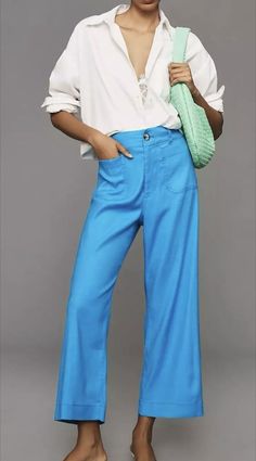 I just added a new item to eBay, Anthropologie Maeve Colette Cropped Wide Leg Pants Size 27 Linen NWT Blue Sky ! #eBay #eBaySeller Denim Blue Wide Leg Pants With Welt Pockets, Summer Wide Leg Jeans With Welt Pockets, Denim Blue Cropped Wide Leg Pants With Pockets, Mid-rise Wide Leg Pants For Spring Day Out, High Waist Denim Blue Bottoms With Welt Pockets, Chic Blue Wide Leg Pants With Welt Pockets, Mid-rise Wide Leg Pants For Spring, Blue Pants With Welt Pockets For Summer, Mid-rise Denim Blue Pants With Welt Pockets