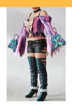 Vocaloid Cosplay, Cosplay Costume, Vocaloid, Cosplay Costumes, Custom Sizing, Pu Leather, Crop Top, Plus Size, Crop Tops