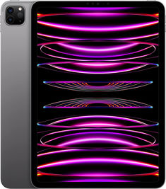 the back side of an iphone with neon lights on it, in front of a black background