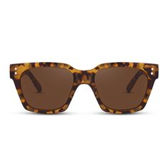 Update your summer look in an instant with this bewitching pair of sunglasses. The comfortable and lightweight PC material, polished to a bright shine, create durable quality and unmatched views. The rectangle frame fit most face shapes. Do not hesitate to get one!Frame Shape: RectangleFrame Color: TortoiseFrame Material: PlasticLens Color: BrownLens Material: Lens Width: 50 mmBridge Width: 22 mmTemple Length: 142 mmUV Protection: UV400Polarized: No Brown Rectangular Shield Sunglasses With Uv Protection, Brown Rectangular Shield Sunglasses With Uva Protection, Brown Rectangular Sunglasses With Tinted Lenses, Rectangular Sunglasses With Uva Protection For Vacation, Brown Shield Sunglasses With Tinted Square Frame, Brown Rectangular Sunglasses With Mirrored Lenses, Brown Rectangular Tinted Sunglasses, Brown Tinted Rectangular Sunglasses, Brown Square Frame Shield Sunglasses For Beach