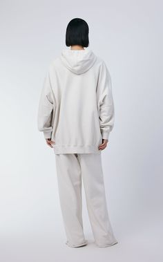 100% cotton (excluding ribbed) Beige Cotton Hoodie With Ribbed Cuffs, Sporty Cream Hoodie With Pockets, Beige Relaxed Fit Cotton Hoodie, Cream Cotton Sweatshirt With Adjustable Hood, Beige Hoodie Relaxed Fit For Everyday, Oversized White Outerwear With Drawstring Hood, Beige Relaxed Fit Hoodie For Everyday, White Oversized Outerwear With Adjustable Hood, Beige Relaxed Fit Hoodie For Loungewear