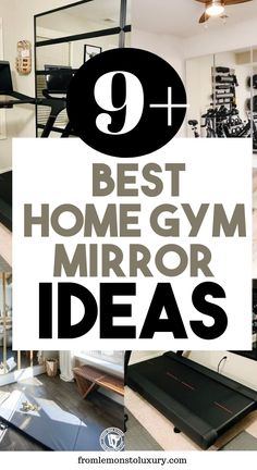 the 9 best home gym mirror ideas